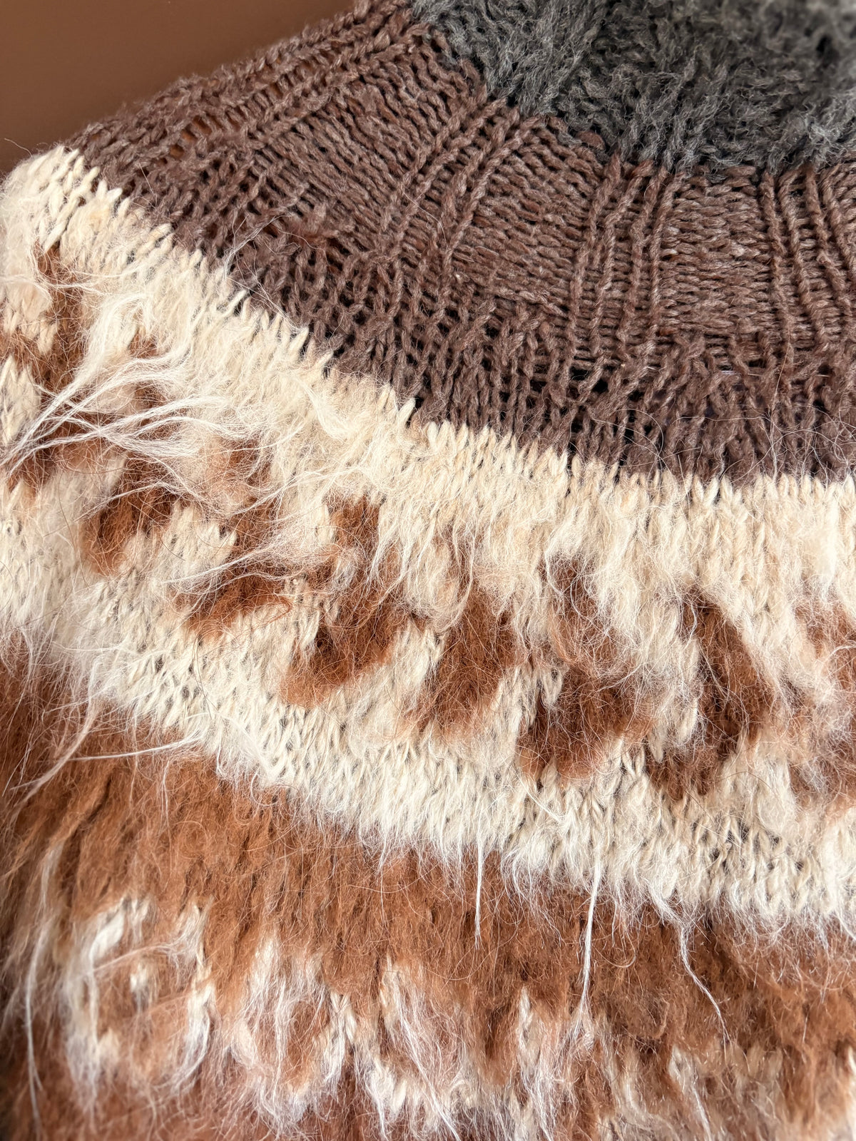 Hand Knit Poncho