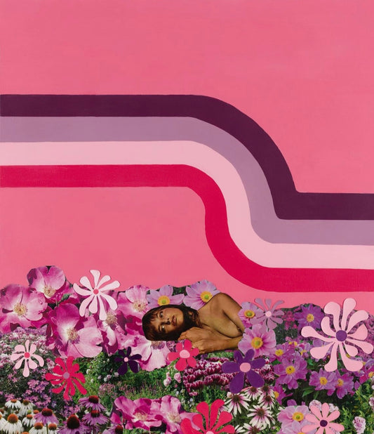 Print  |  Girls In Garden Pink