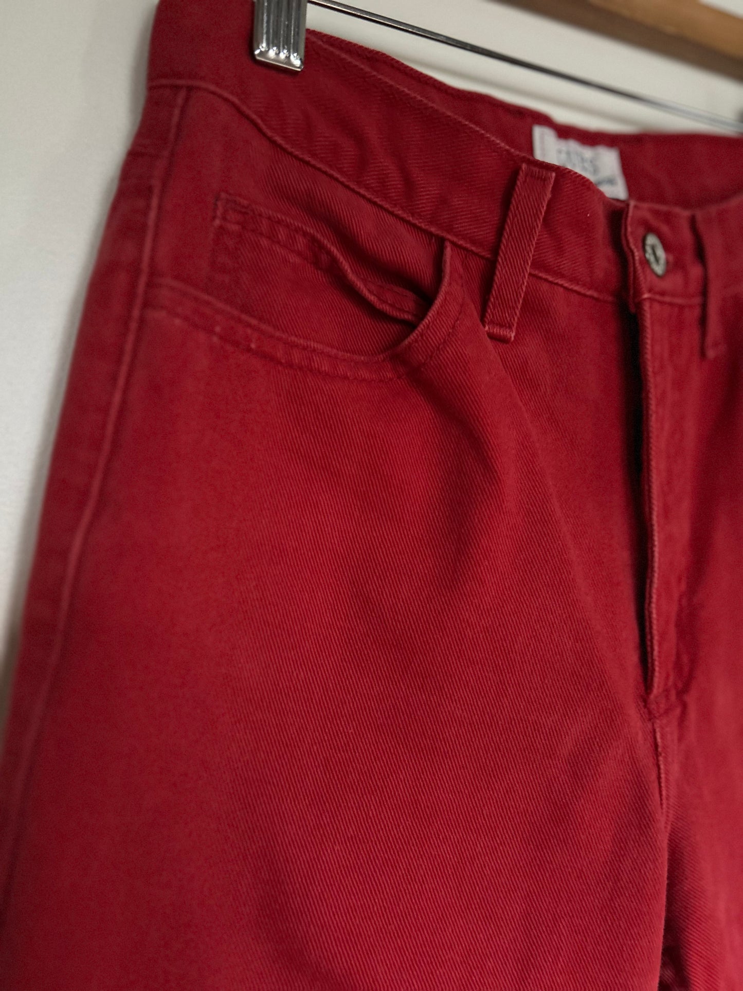 Vintage  |  Red Guess Jeans