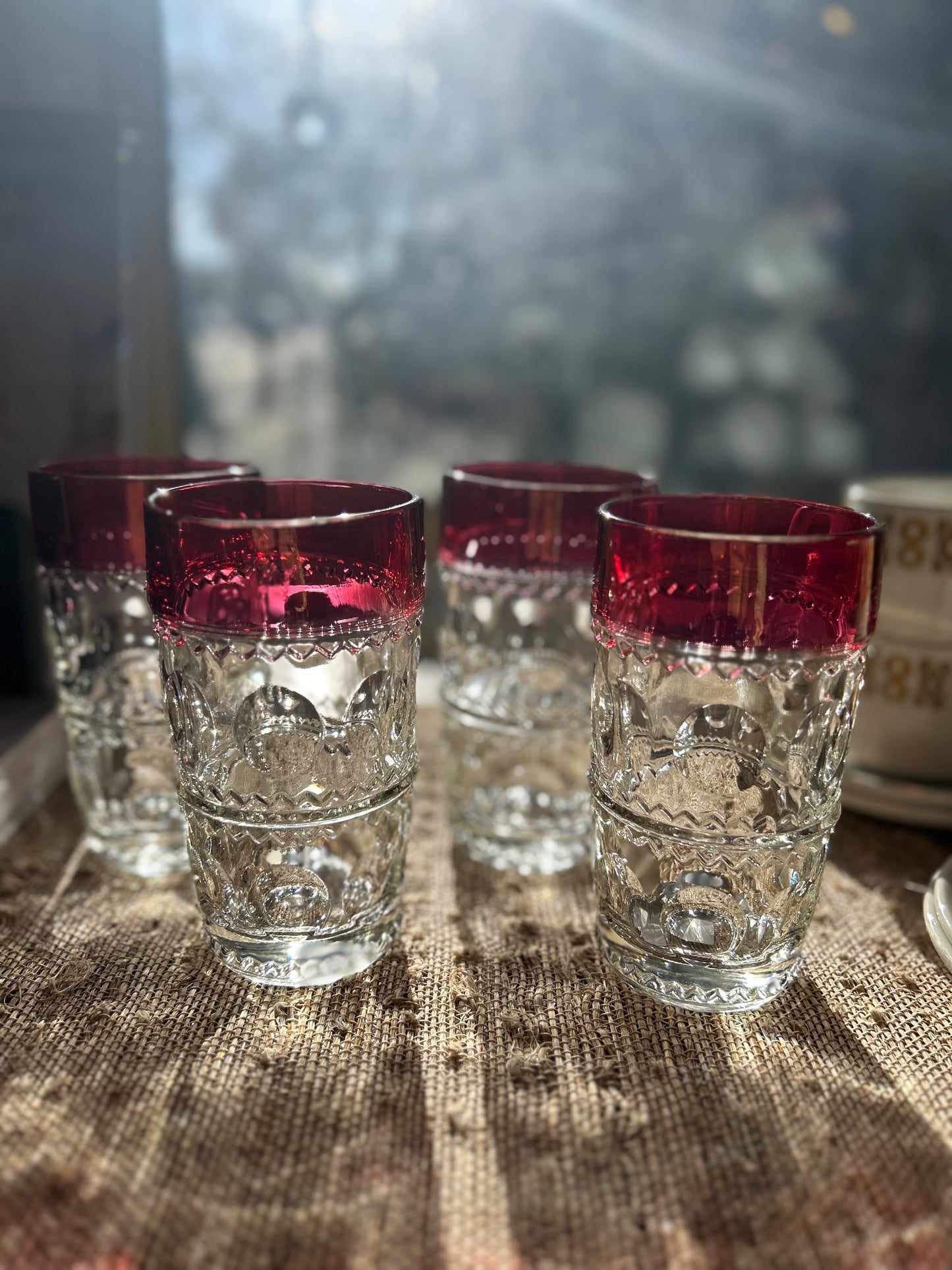 Vintage | Glassware Tumblers Large