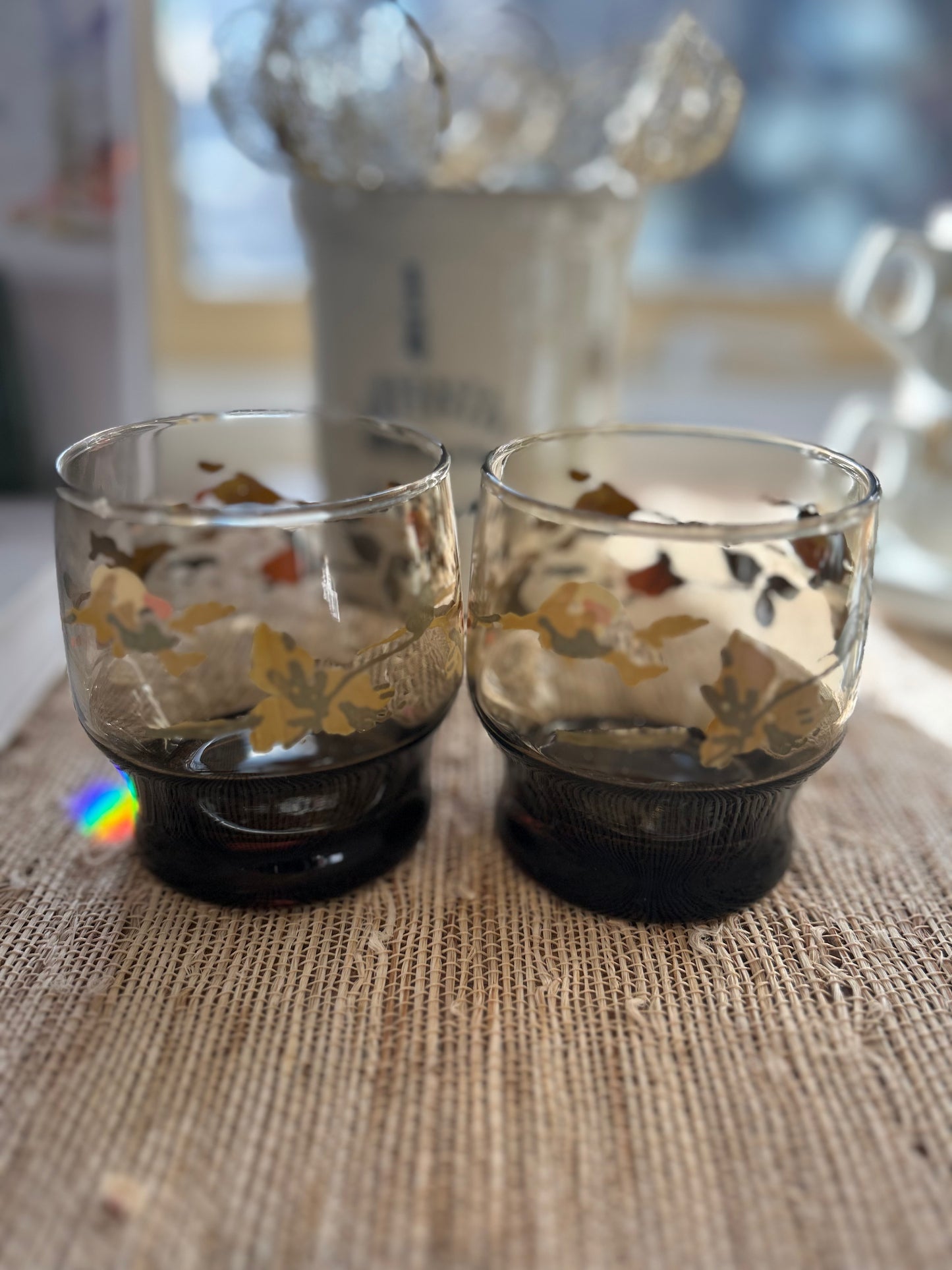 Vintage | Glassware Smoked MCM