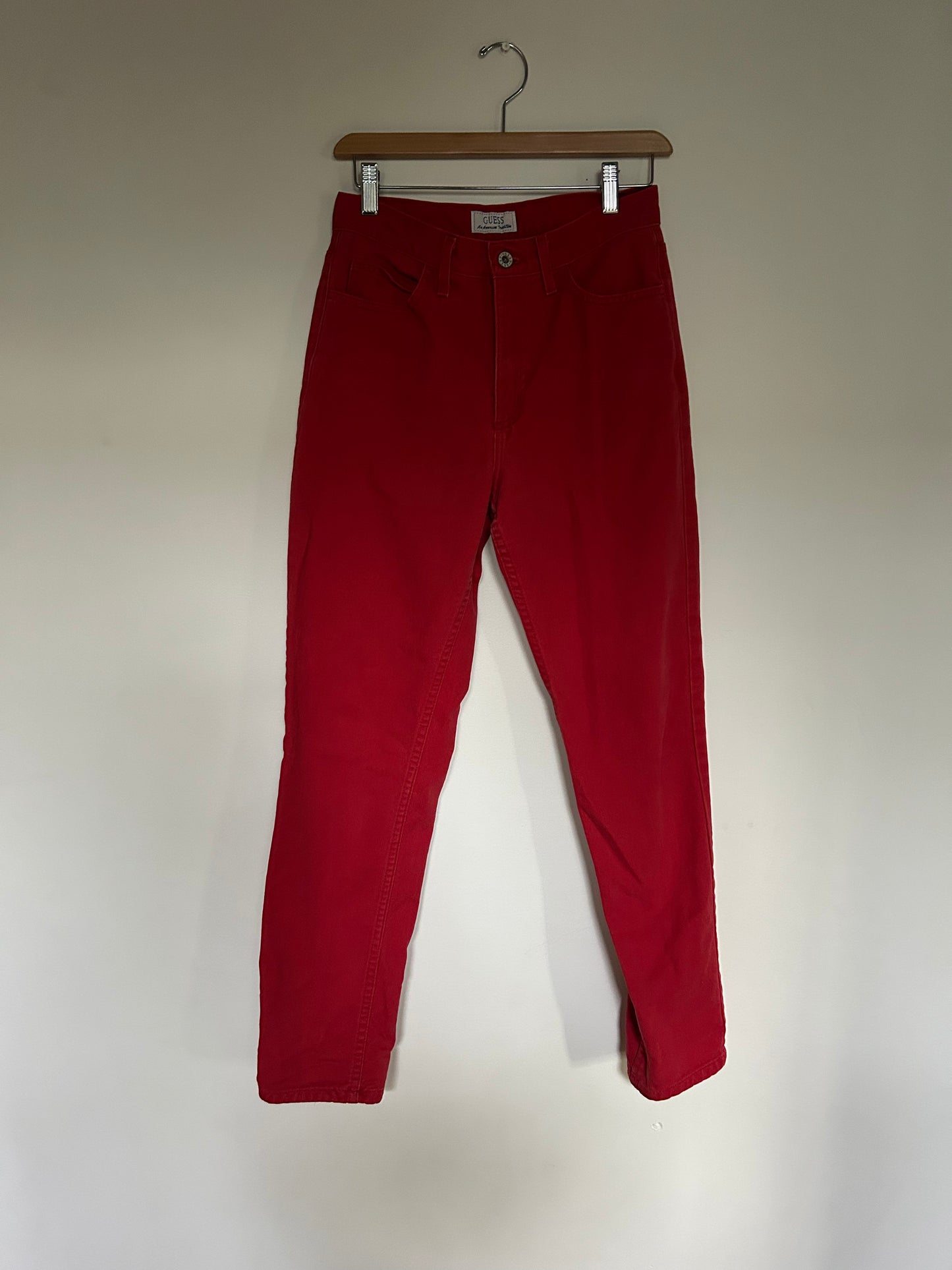 Vintage  |  Red Guess Jeans