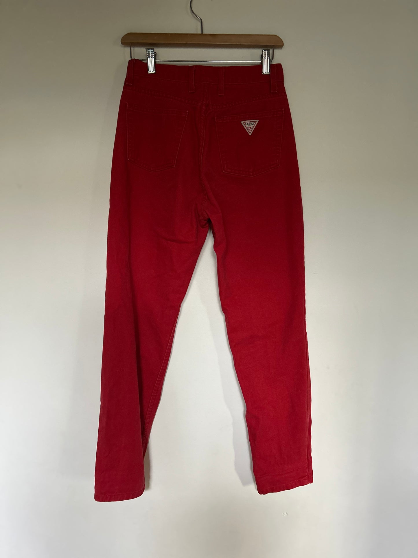 Vintage  |  Red Guess Jeans