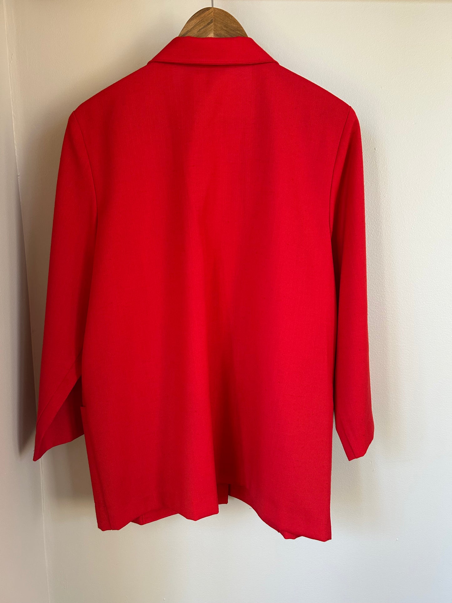 Vintage | Blazer Red Linen