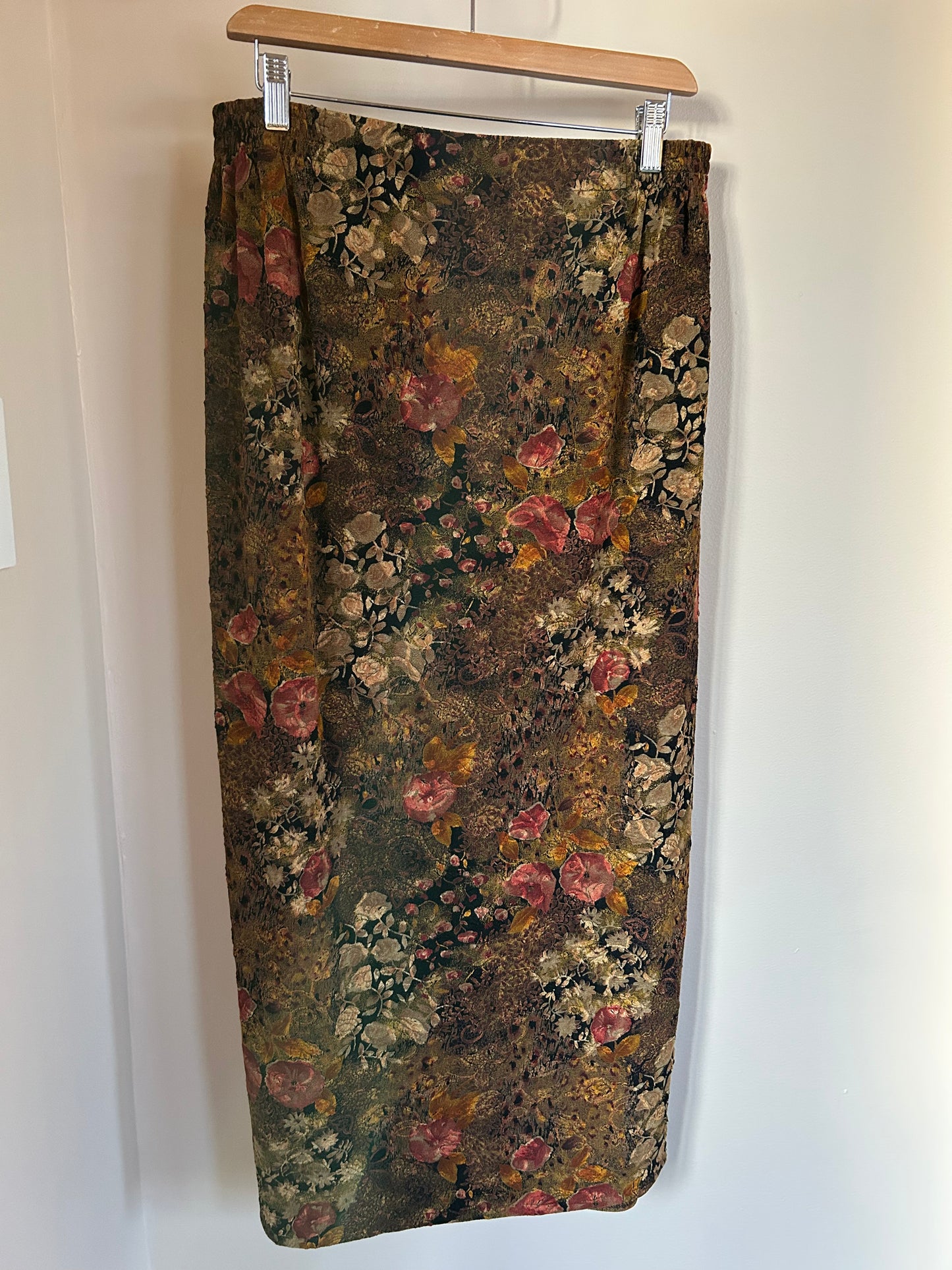 Vintage | Skirt Fall Flowers