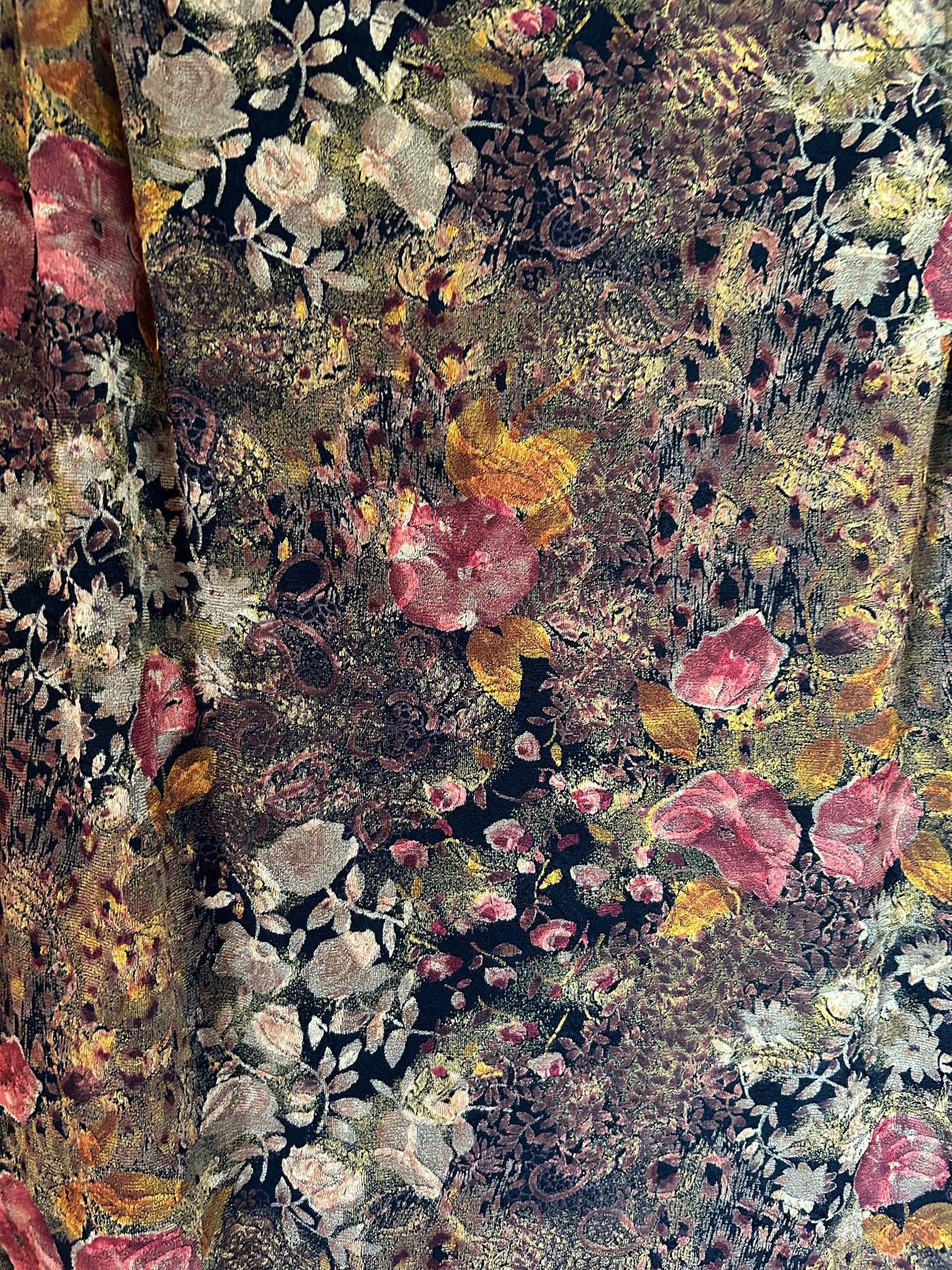 Vintage | Skirt Fall Flowers