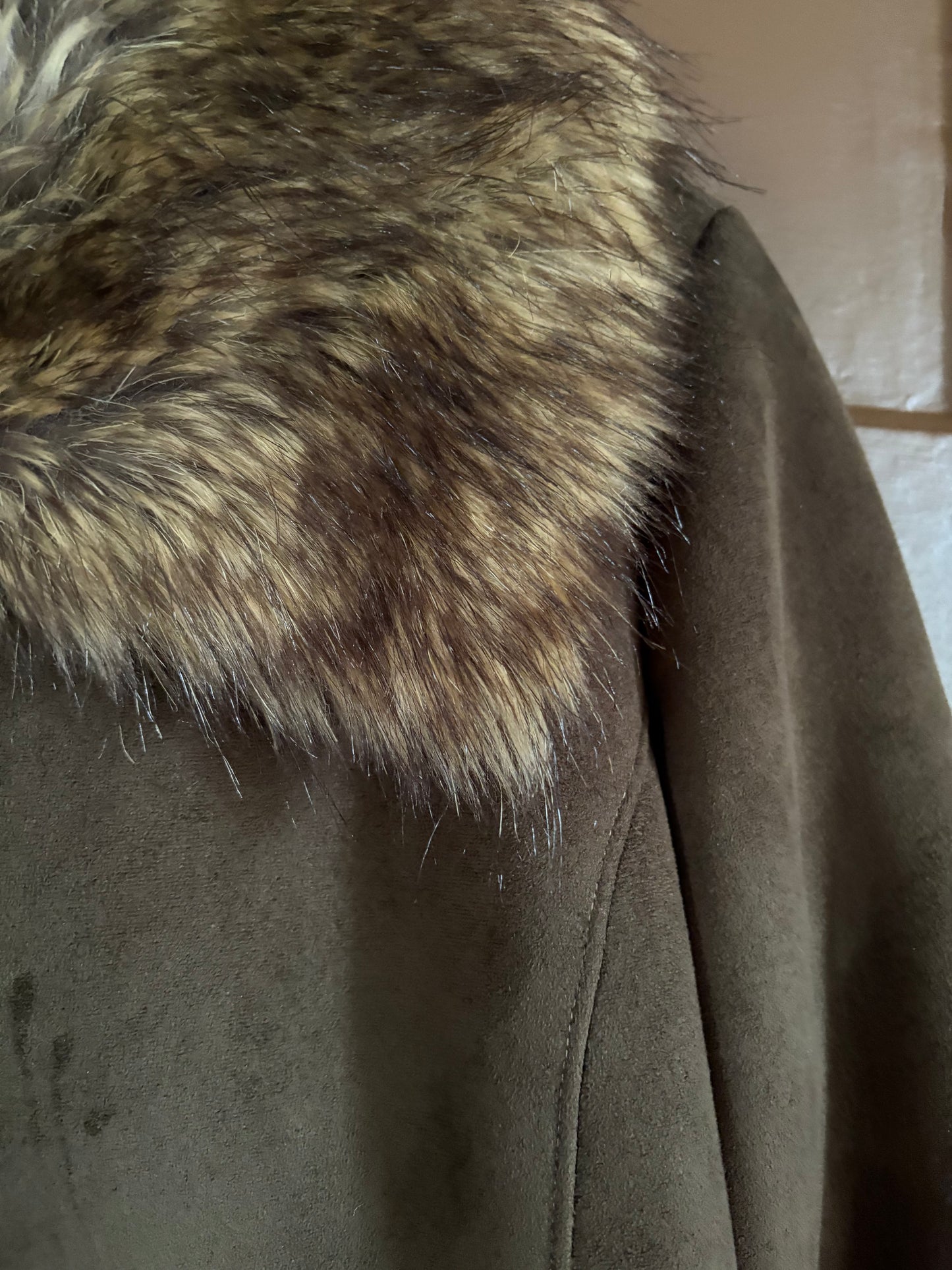 Preloved |  Faux Fur Jacket