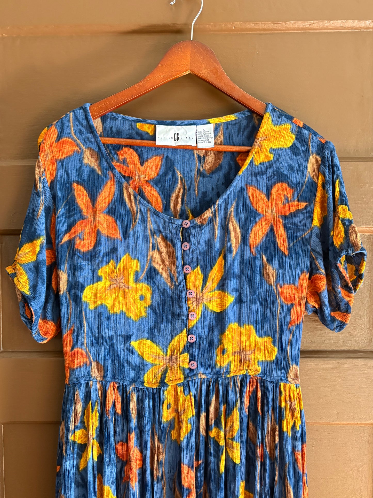 Dress | Navy Floral