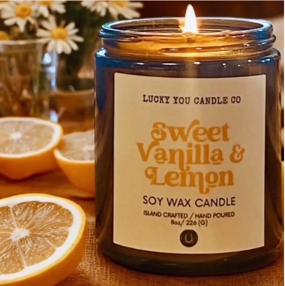 Candle  |  Sweet Vanilla & Lemon