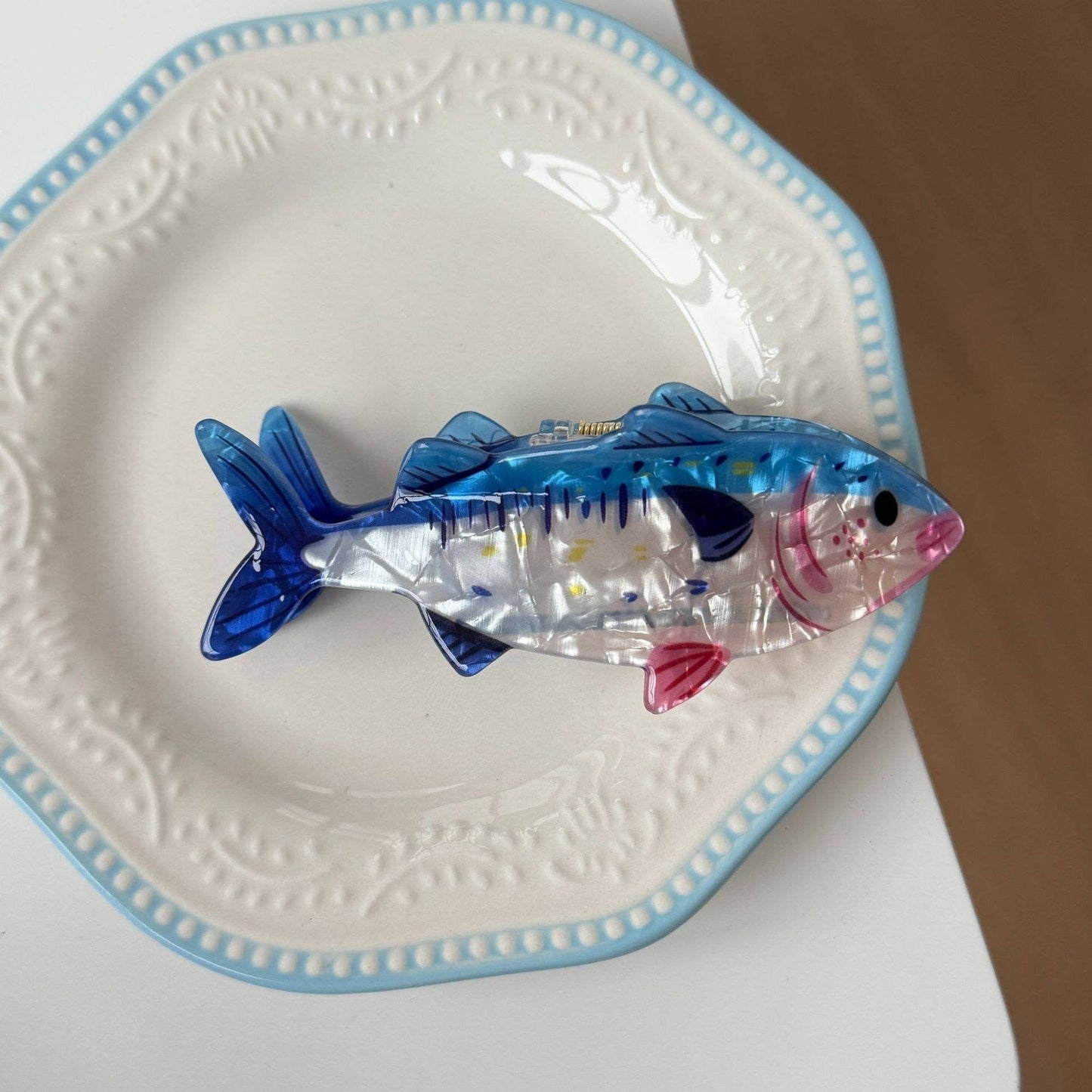 Claw Clip | Pink Fish