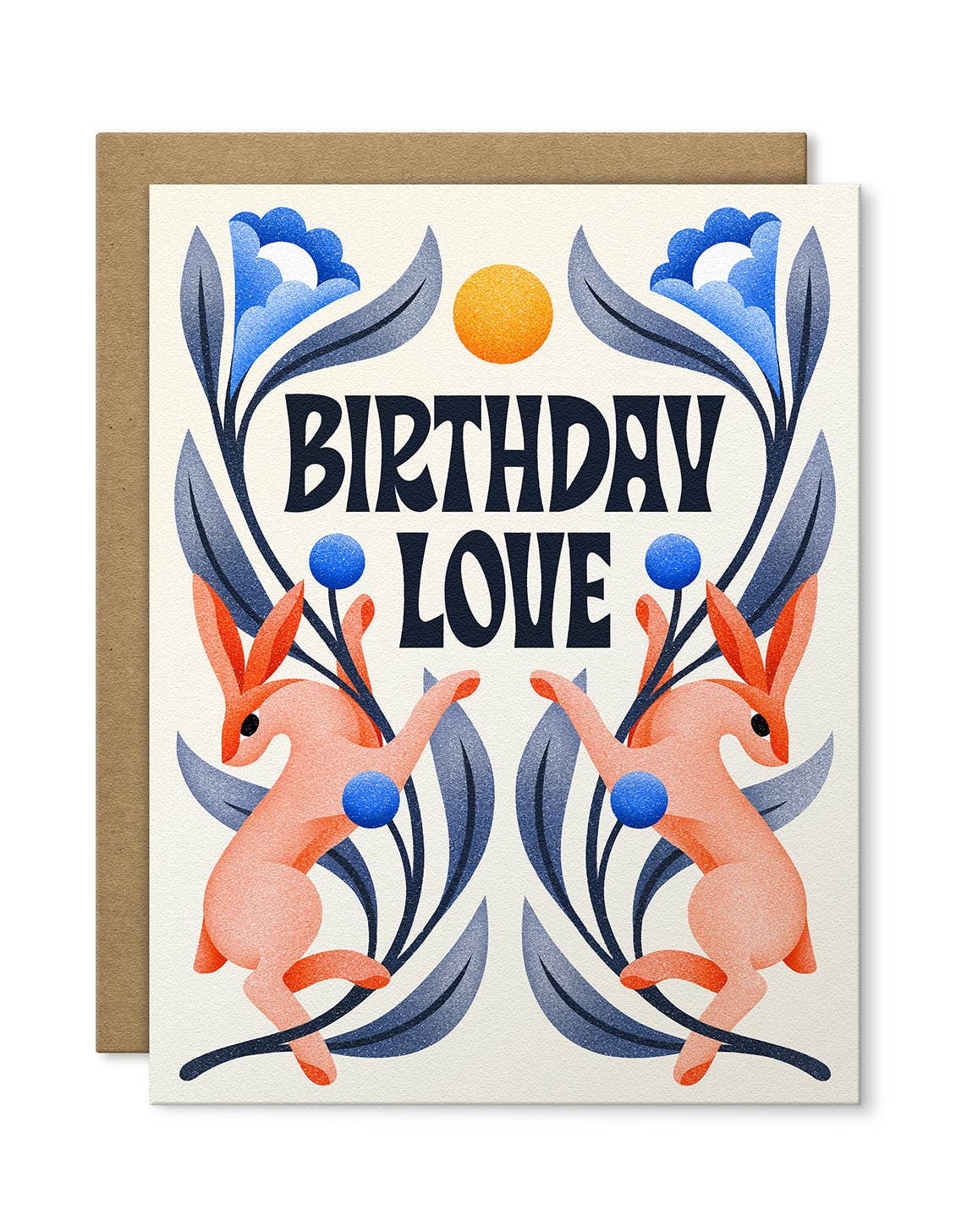 Card | Birthday Love Rabbits