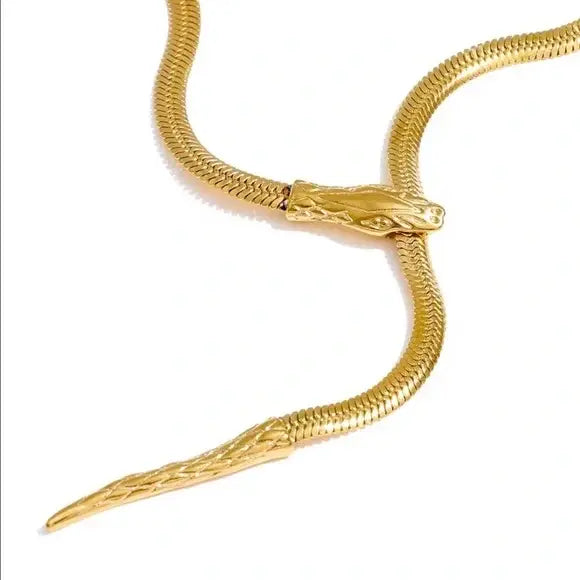 Necklace | Snake Lariat