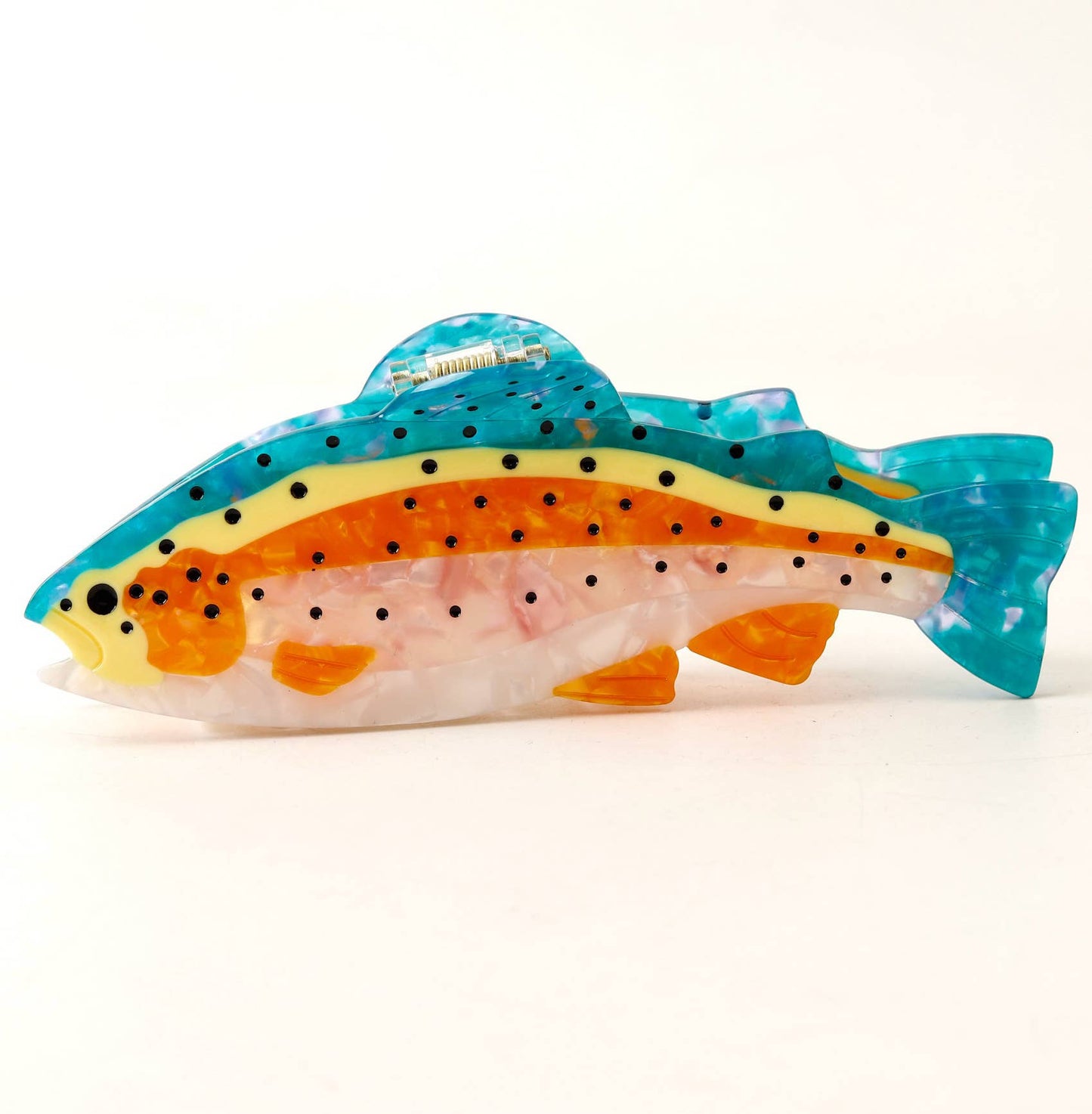 Hair Claw Clip | Colorful Fish