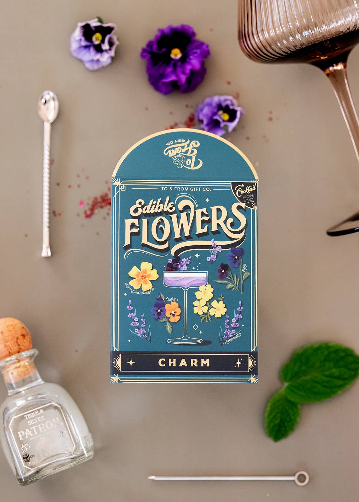 Seed Packet  |  Edible Flowers (Charm)