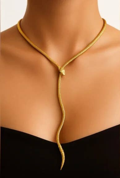 Necklace | Snake Lariat