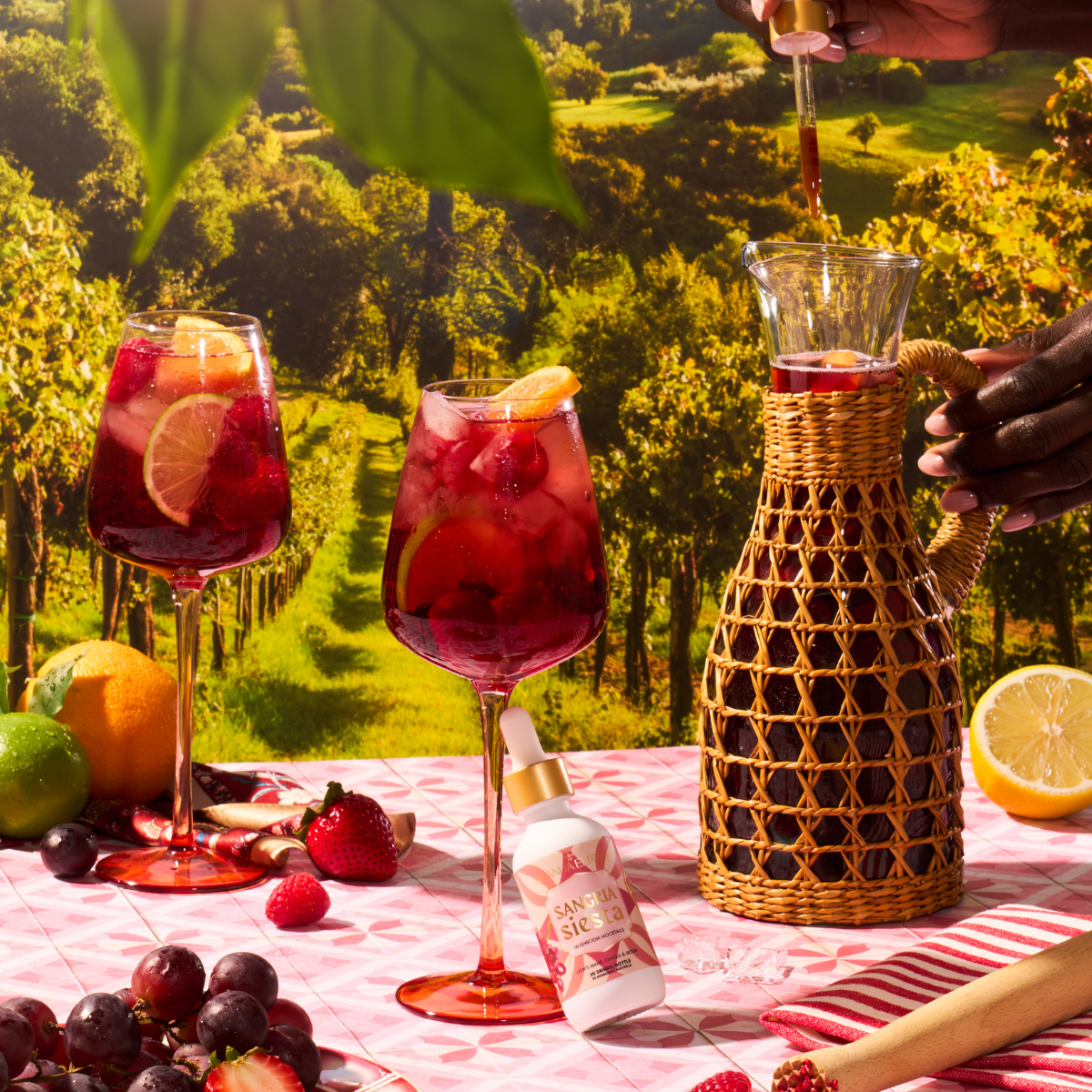 Mushroom Mocktails: Bliss Spritz