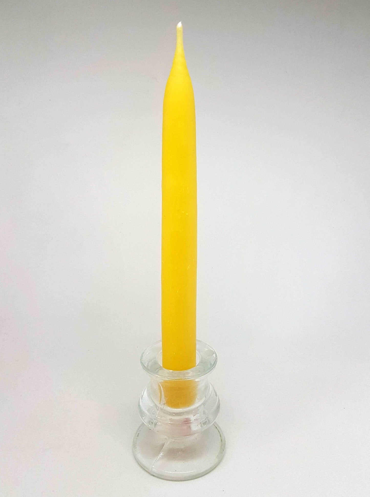 Hand-dipped beeswax taper Candles- 8"/9"/10"/11 - 1 Pair: 8"