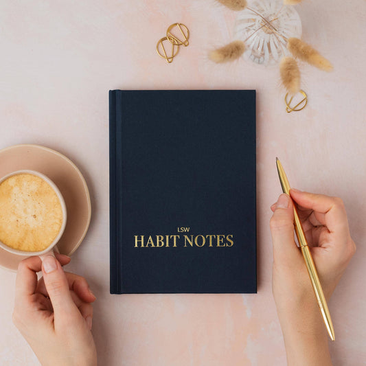 Habit Notes: Daily Habit Tracking Journal | Self-Improvement